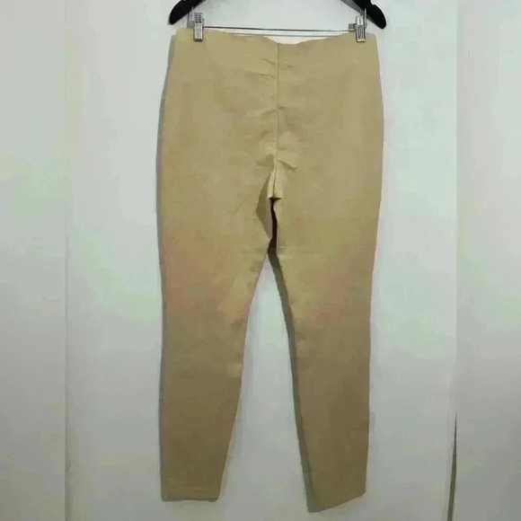 NWOT Nanette Lepore Pants Pull On Ankle Skinny Stretch Size M - Picture 2 of 6